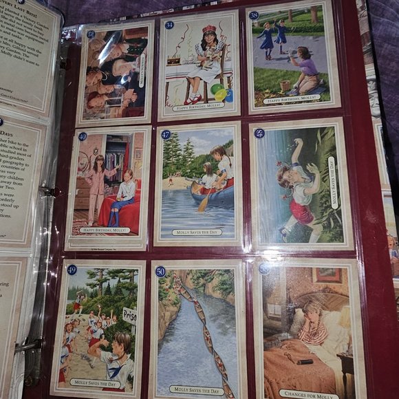 Amercian Girl Molly  Trading cards - Picture 2 of 2